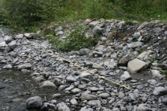 Etude des berges d'un cours d'eau