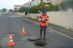 Repérage du réseau pluvial