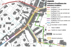 Cartographie du diagnostic du réseau pluvial