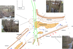 Etude hydraulique au droit d'un pont